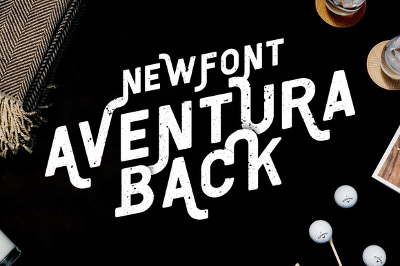 Aventura: A Vintage Sans Serif Font That Brings Handmade Labels to Life
