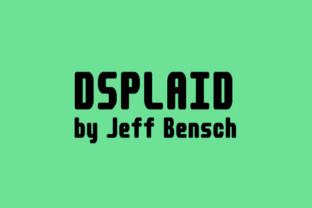 Dsplaid: A Display Font for Editorial Heart and Hierarchy