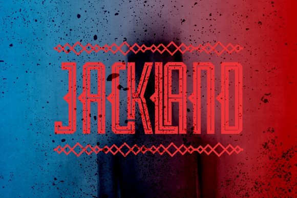 Jackland Font: A Rustic Display Typeface for Campaign Design