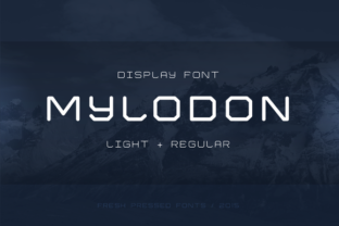 Mylodon: A Geometric Display Font for Sharper Campaigns