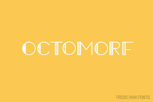 Octomorf: A Display Font That Brings Editorial Character to the Page