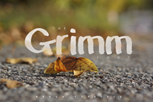 The Grimm: A Bold Brush Typeface for Standout Branding