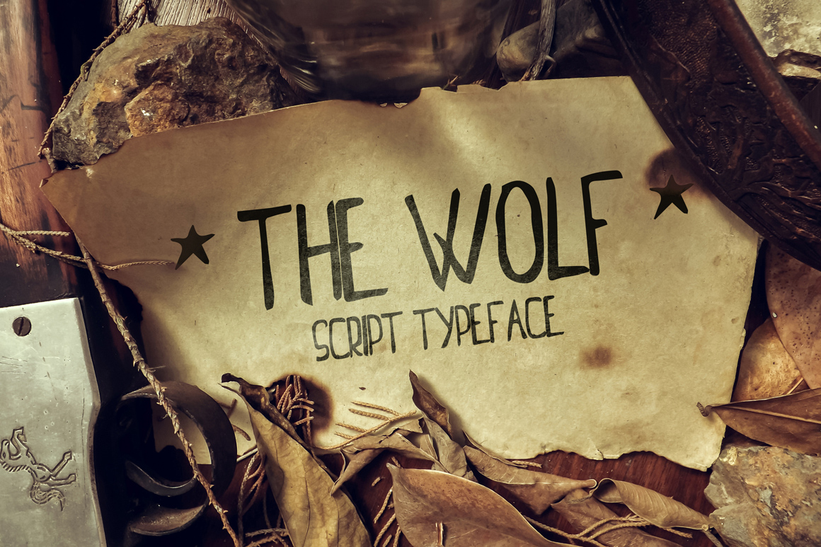 The Wolf: A Handdrawn Font That Commands Attention in Campaigns