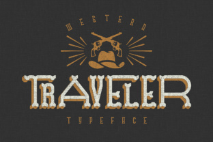 Traveller: A Display Font for Bold Campaign Visuals